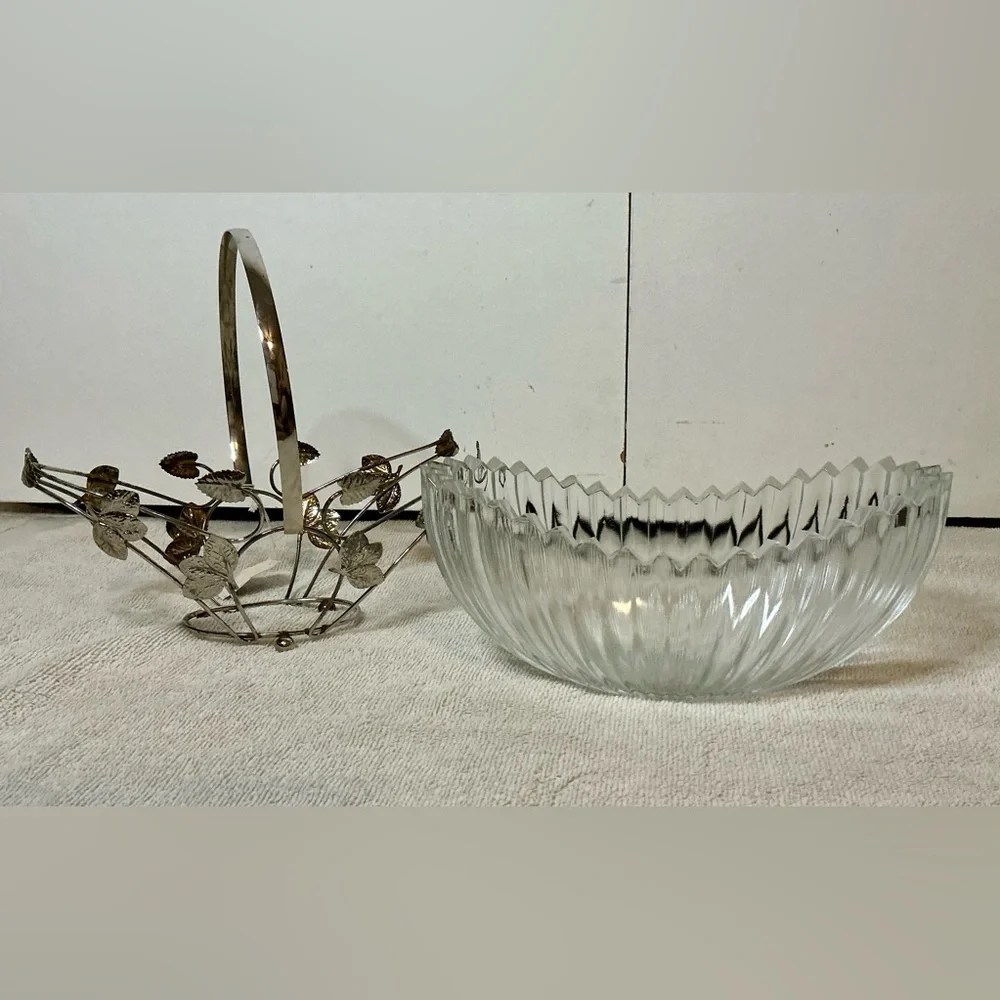 Eales Of Sheffield Vintage Silver Plated Brides Basket w/ Original Tag & Box - Picture 5 of 10
